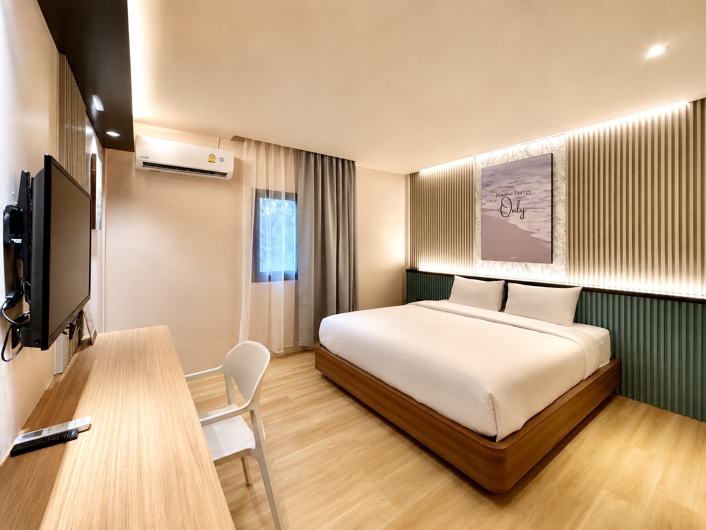 ห้องพัก Palmgarden resort เตียงใหญ่